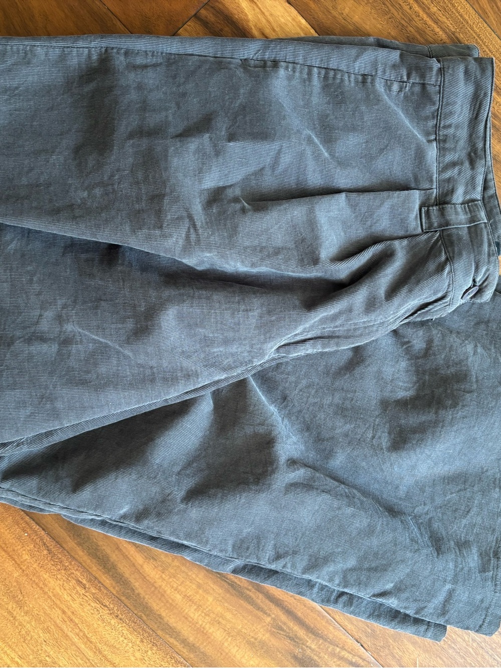 ASOS Design Gray DAD Corduroy Wide Leg Pants Size 8